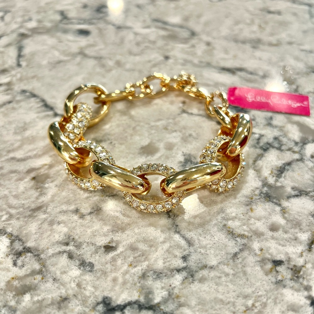 Lilly Pulitzer Gold Bracelet